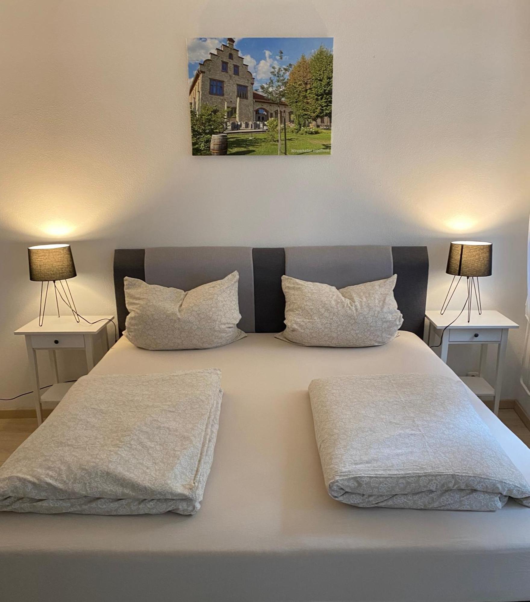 Ferienwohnung Stiegel Ingelheim am Rhein Buitenkant foto